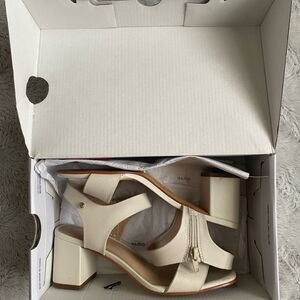 ALDO Cream Block Heels
